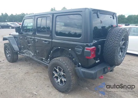 2020 Jeep Wrangler Unlimited Rubicon 4X4 из США, поврежденный, VIN 1C4HJXFG6LW243231